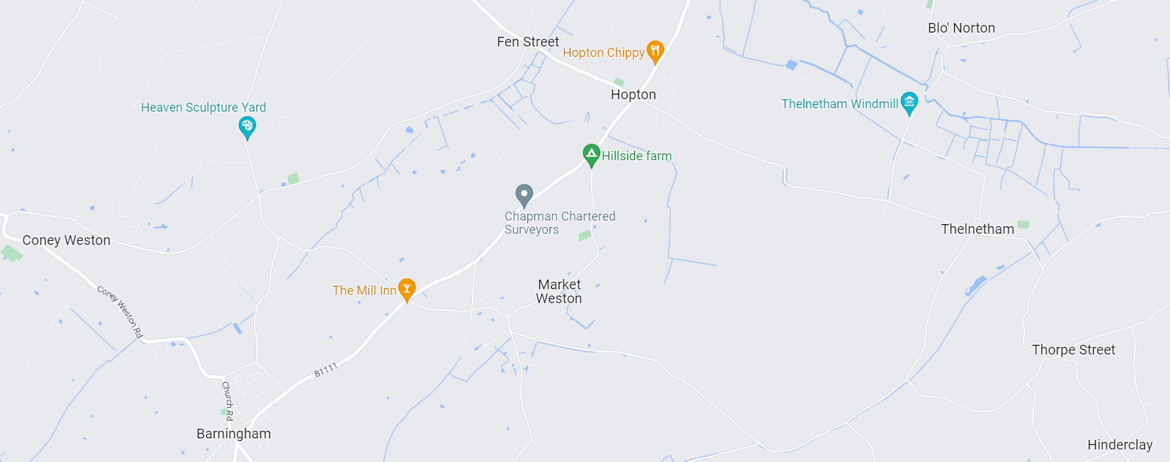 Location Information, Hillside Farm Camping, Suffolk