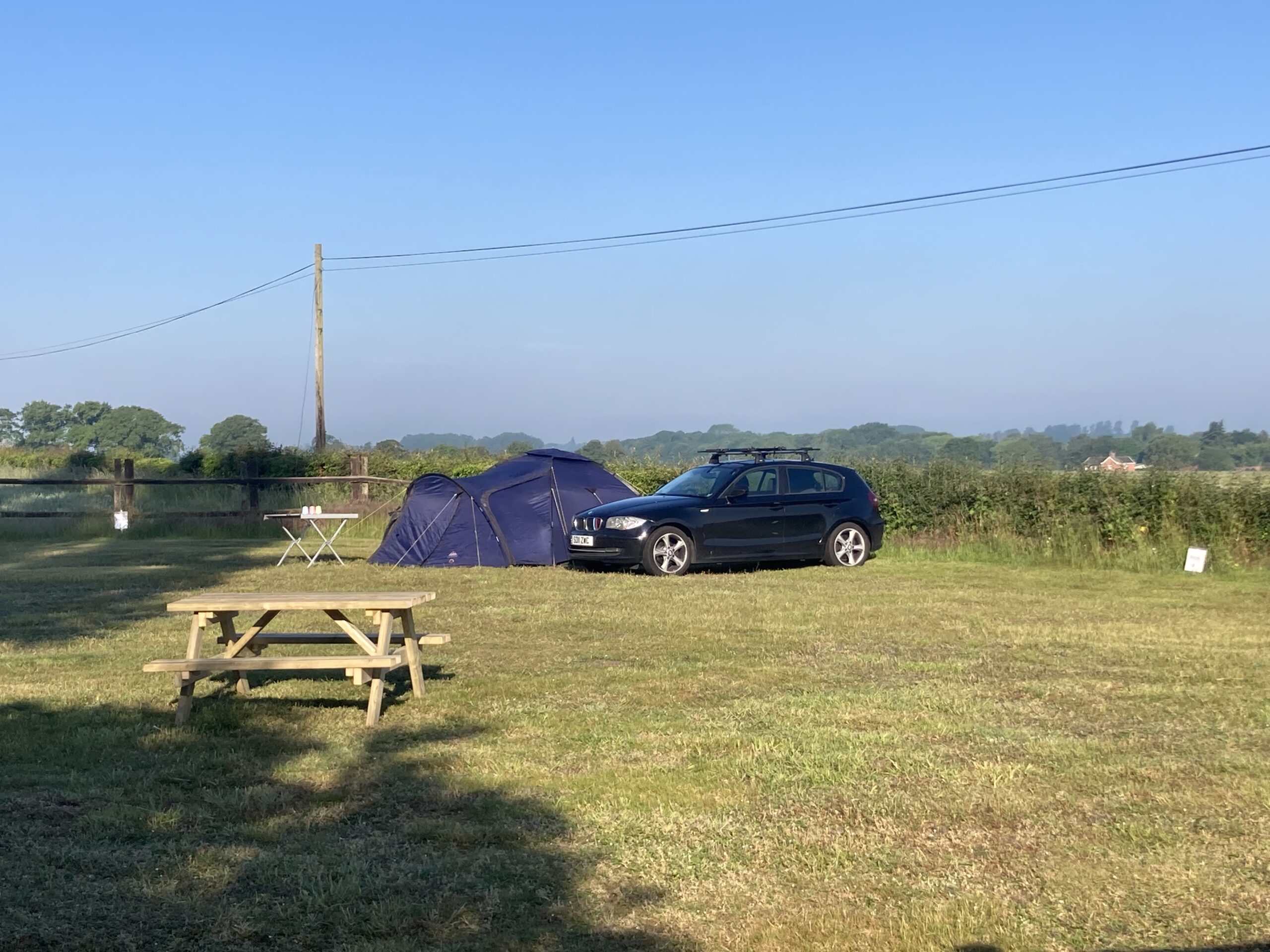 Camping, Hillside Farm, Suffolk