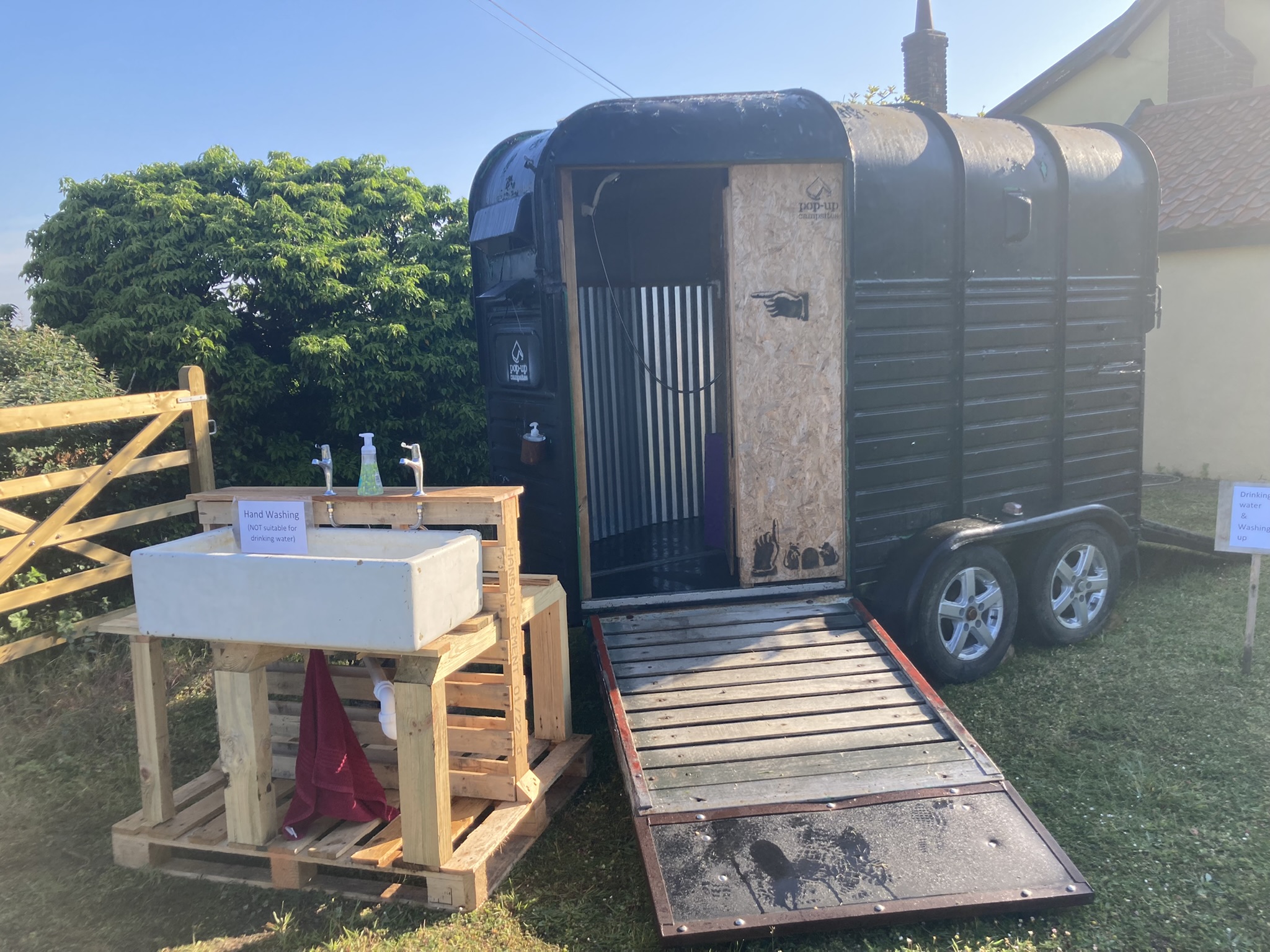 Toilet Facilities, Hillside Farm Camping, Suffolk