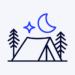 Hillside Farm Camping Logo